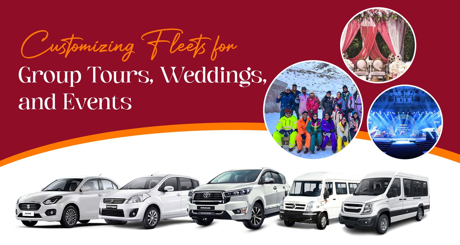 Customizing Fleets for Group Tours